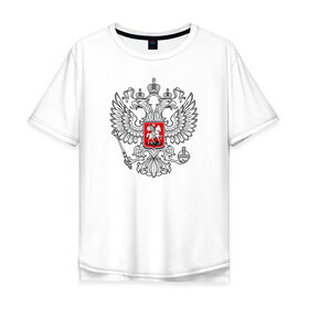 Мужская футболка хлопок Oversize с принтом Полиция в Санкт-Петербурге, 100% хлопок | свободный крой, круглый ворот, “спинка” длиннее передней части | police | мвд | милиция | оперуполномоченный | патруль | правоохранительный орган | россии | рф | силовые структуры