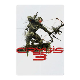 Магнитный плакат 2Х3 с принтом Crysis 3 в Санкт-Петербурге, Полимерный материал с магнитным слоем | 6 деталей размером 9*9 см | armor | crysis | crysis 3 | crysis 4 | game | броня | броня crysis | доспехи | игра | крайзис | кризис | логотип | надпись | шутер