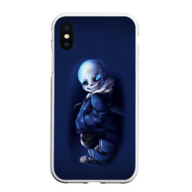 Чехол для iPhone XS Max матовый с принтом UNDERTALE в Санкт-Петербурге, Силикон | Область печати: задняя сторона чехла, без боковых панелей | sans | undertale | андертале | андертейл | игра | подземная история | подземная сказка | санс | ундертале | фриск | чара