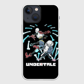 Чехол для iPhone 13 mini с принтом UNDERTALE в Санкт-Петербурге,  |  | sans | undertale | андертале | андертейл | игра | подземная история | подземная сказка | санс | ундертале | фриск | чара