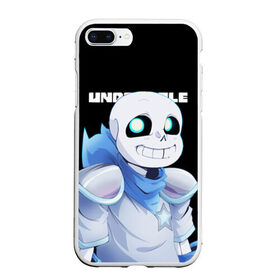 Чехол для iPhone 7Plus/8 Plus матовый с принтом UNDERTALE в Санкт-Петербурге, Силикон | Область печати: задняя сторона чехла, без боковых панелей | chara | frisk | sans | undertale | андертале | андертейл | игра | подземная история | подземная сказка | санс | ундертале | фриск | чара