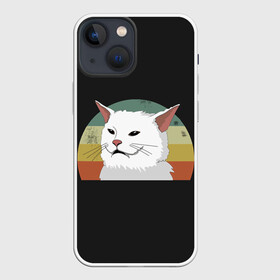 Чехол для iPhone 13 mini с принтом Woman Yelling at Cat в Санкт-Петербурге,  |  | cat | cats | mem | meme | memes | женщина | кот | кричит | мем | мемы | на кота