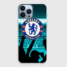 Чехол для iPhone 13 Pro Max с принтом Chelsea Челси в Санкт-Петербурге,  |  | Тематика изображения на принте: champions | chelsea | football | london | soccer | uefa | world cup | лига чемпионов | лондон | форма | формы | футбол | челси