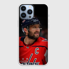 Чехол для iPhone 13 Pro Max с принтом Александр Овечкин в Санкт-Петербурге,  |  | capitals | hockey | nhl | ovechkin | washington | washington capitals | александр овечкин | вашингтон | вашингтон кэпиталз | кэпиталз | нхл | овечкин | хоккей