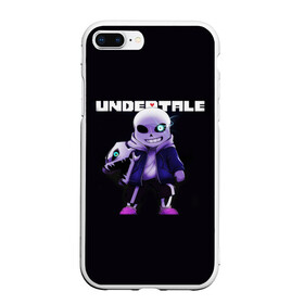 Чехол для iPhone 7Plus/8 Plus матовый с принтом UNDERTALE в Санкт-Петербурге, Силикон | Область печати: задняя сторона чехла, без боковых панелей | chara | frisk | sans | undertale | андертале | андертейл | игра | подземная история | подземная сказка | санс | ундертале | фриск | чара