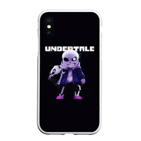 Чехол для iPhone XS Max матовый с принтом UNDERTALE в Санкт-Петербурге, Силикон | Область печати: задняя сторона чехла, без боковых панелей | chara | frisk | sans | undertale | андертале | андертейл | игра | подземная история | подземная сказка | санс | ундертале | фриск | чара