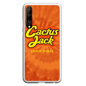 Чехол для Honor P30 с принтом Cactus Jack в Санкт-Петербурге, Силикон | Область печати: задняя сторона чехла, без боковых панелей | reeses puffs | travis scott | джэк | кактус | трэвис скотт