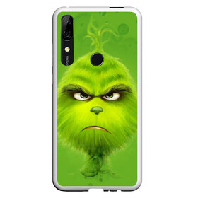 Чехол для Honor P Smart Z с принтом The Grinch в Санкт-Петербурге, Силикон | Область печати: задняя сторона чехла, без боковых панелей | Тематика изображения на принте: christmas | claus | grinch stole | how the | jingle | merry | santa | гринч | гуманоид | диккенс | ктоград | олени | рождество | снежинки | чарльз