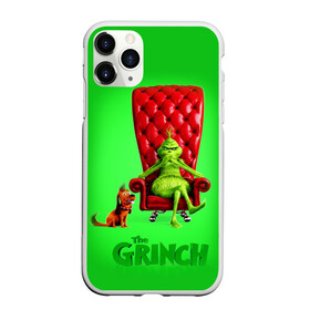 Чехол для iPhone 11 Pro Max матовый с принтом The Grinch в Санкт-Петербурге, Силикон |  | christmas | claus | grinch stole | how the | jingle | merry | santa | гринч | гуманоид | диккенс | ктоград | олени | рождество | снежинки | чарльз