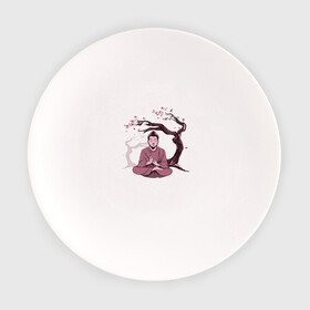Тарелка с принтом Будда Сакура в Санкт-Петербурге, фарфор | диаметр - 210 мм
диаметр для нанесения принта - 120 мм | Тематика изображения на принте: buddha | medidate | medidation | sakura | yoga | буда | будда | йога | медитация | сакура | япония