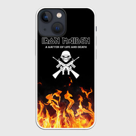 Чехол для iPhone 13 mini с принтом Iron Maiden в Санкт-Петербурге,  |  | iron | iron maiden | maiden | music | rock | айрон майден | айрон мейден | музыка | рок