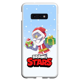 Чехол для Samsung S10E с принтом Brawl Stars Christmas Barley в Санкт-Петербурге, Силикон | Область печати: задняя сторона чехла, без боковых панелей | bo | brawl | brock | bull | colt | dynamike | elprimo | jessie | leon | moba | nita | shelly | stars | бо | брок | булл | джесси | динамайк | кольт | леон | нита | шелли | эльпримо