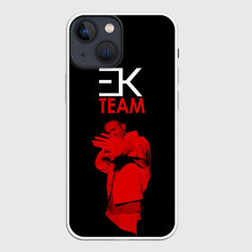 Чехол для iPhone 13 mini с принтом ЕГОР КРИД TEAM. в Санкт-Петербурге,  |  | ek | ek team | family | kreed | егор булаткин | егор крид | ек | крид | семья