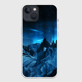 Чехол для iPhone 13 с принтом Северное сияние в Санкт-Петербурге,  |  | galaxy | nasa | nebula | space | star | абстракция | вселенная | галактика | звезда | звезды | космический | наса | планеты