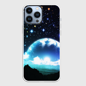 Чехол для iPhone 13 Pro Max с принтом ЛУНА в Санкт-Петербурге,  |  | galaxy | nasa | nebula | space | star | абстракция | вселенная | галактика | звезда | звезды | космический | наса | планеты