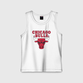 Детская майка хлопок с принтом CHICAGO BULLS | ЧИКАГО БУЛЛС в Санкт-Петербурге,  |  | bulls | chicago | chicago bulls | nba | red bulls | usa | америка | быки | нба | сша | чикаго буллс