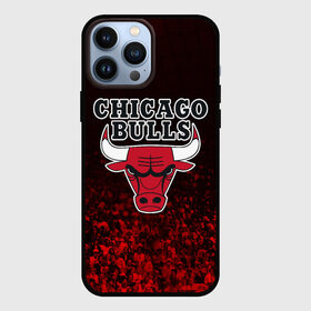 Чехол для iPhone 13 Pro Max с принтом CHICAGO BULLS | ЧИКАГО БУЛЛС в Санкт-Петербурге,  |  | Тематика изображения на принте: bulls | chicago | chicago bulls | nba | red bulls | usa | америка | быки | нба | сша | чикаго буллс