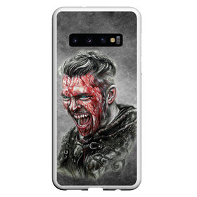 Чехол для Samsung Galaxy S10 с принтом vikings в Санкт-Петербурге, Силикон | Область печати: задняя сторона чехла, без боковых панелей | alex hogh andersen | ivar | vikings | алекс хег андерсен | викинги | ивар | норвегия | скандинавия