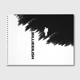 Альбом для рисования с принтом BILLIE EILISH в Санкт-Петербурге, 100% бумага
 | матовая бумага, плотность 200 мг. | be | billie | billie eilish | blohsh | ghoul | билли | билли айлиш