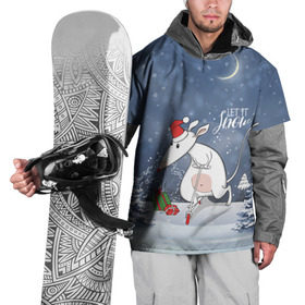Накидка на куртку 3D с принтом Крыса на самокате 2020 в Санкт-Петербурге, 100% полиэстер |  | Тематика изображения на принте: 2020 | mouse | rat | годкрысы | годмыши | зима | зимняя | крыса | мороз | мышка | мышь | новогодняя | новый год | новый год 2020 | рождество | симолгода | снег | холод