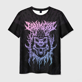 Мужская футболка 3D с принтом BABYMETAL. в Санкт-Петербурге, 100% полиэфир | прямой крой, круглый вырез горловины, длина до линии бедер | babymetal | j pop | бэбиметал | две девушки | дэт метал | каваий метал | моа кикути | судзука накамото | хеви метал | юи мидзуно | японская группа