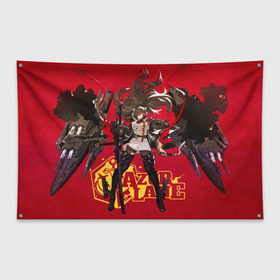 Флаг-баннер с принтом Azur Lane в Санкт-Петербурге, 100% полиэстер | размер 67 х 109 см, плотность ткани — 95 г/м2; по краям флага есть четыре люверса для крепления | Тематика изображения на принте: anime | azur lane | girl | аниме | девушка | лазурный путь