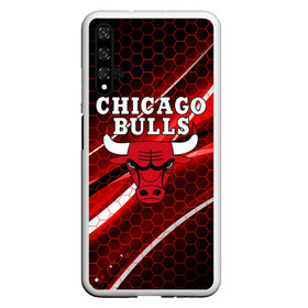 Чехол для Honor 20 с принтом CHICAGO BULLS в Санкт-Петербурге, Силикон | Область печати: задняя сторона чехла, без боковых панелей | Тематика изображения на принте: bulls | chicago | chicago bulls | nba | red bulls | usa | америка | быки | нба | сша | чикаго буллс