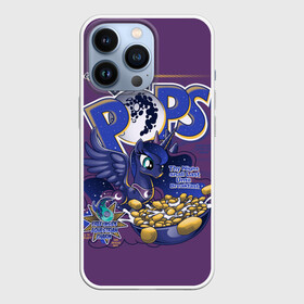 Чехол для iPhone 13 Pro с принтом My little pony Luna pops в Санкт-Петербурге,  |  | applejack | little | magic | mlp | my | pinkie pie | pony | rainbow dash | rarity | twilight | дракон | дружба | единорог | искорка | пони | селестия | спайк | сумеречная | это чудо