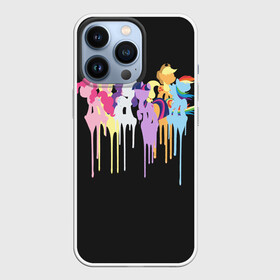Чехол для iPhone 13 Pro с принтом My little pony в Санкт-Петербурге,  |  | applejack | little | magic | mlp | my | pinkie pie | pony | rainbow dash | rarity | twilight | дракон | дружба | единорог | искорка | пони | селестия | спайк | сумеречная | это чудо