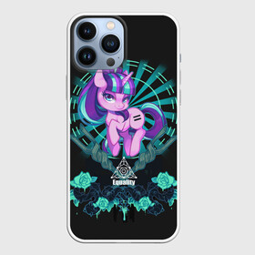 Чехол для iPhone 13 Pro Max с принтом My little pony в Санкт-Петербурге,  |  | applejack | little | magic | mlp | my | pinkie pie | pony | rainbow dash | rarity | twilight | дракон | дружба | единорог | искорка | пони | селестия | спайк | сумеречная | это чудо