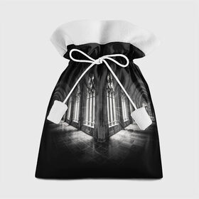 Подарочный 3D мешок с принтом Темные коридоры в Санкт-Петербурге, 100% полиэстер | Размер: 29*39 см | готика | коридоры | стиль | темные