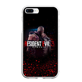 Чехол для iPhone 7Plus/8 Plus матовый с принтом RESIDENT EVIL 3 в Санкт-Петербурге, Силикон | Область печати: задняя сторона чехла, без боковых панелей | ada wong | biohazard | leon | nemesis | project resistance | raccoon city | re | re3 | resident evil | resident evil 3 | rpd | stars | umbrella | ада вонг | амбрелла | немезис | ужасы