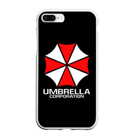 Чехол для iPhone 7Plus/8 Plus матовый с принтом UMBRELLA CORP в Санкт-Петербурге, Силикон | Область печати: задняя сторона чехла, без боковых панелей | ada wong | biohazard | leon | nemesis | project resistance | raccoon city | re | re3 | resident evil | resident evil 3 | rpd | stars | umbrella | ада вонг | амбрелла | немезис | ужасы