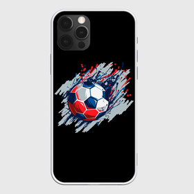 Чехол для iPhone 12 Pro Max с принтом Мяч в Санкт-Петербурге, Силикон |  | football | game | russia | sport | брызги красок | игра | россия | спорт | футбол | футбольный мяч