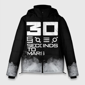 Мужская зимняя куртка 3D с принтом 30 Seconds To Mars в Санкт-Петербурге, верх — 100% полиэстер; подкладка — 100% полиэстер; утеплитель — 100% полиэстер | длина ниже бедра, свободный силуэт Оверсайз. Есть воротник-стойка, отстегивающийся капюшон и ветрозащитная планка. 

Боковые карманы с листочкой на кнопках и внутренний карман на молнии. | 30 seconds to mars | ac dc | jared leto | music | rock | thirty seconds to mars | джаред лето | музыка | рок