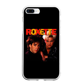 Чехол для iPhone 7Plus/8 Plus матовый с принтом Roxette в Санкт-Петербурге, Силикон | Область печати: задняя сторона чехла, без боковых панелей | pop | rock | roxette | мари фредрикссон | пер гессле | поп | поп рок. евро поп | рок | роксет | роксэт