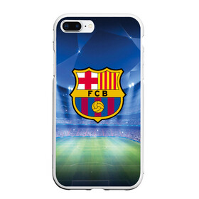 Чехол для iPhone 7Plus/8 Plus матовый с принтом FC Barcelona в Санкт-Петербурге, Силикон | Область печати: задняя сторона чехла, без боковых панелей | barcelona | spain | барселона | испания