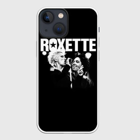Чехол для iPhone 13 mini с принтом Roxette в Санкт-Петербурге,  |  | pop | rock | roxette | мари фредрикссон | пер гессле | поп | поп рок. евро поп | рок | роксет | роксэт