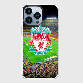 Чехол для iPhone 13 Pro с принтом FC Liverpool в Санкт-Петербурге,  |  | Тематика изображения на принте: england | liverpool fc | англия | ливерпуль