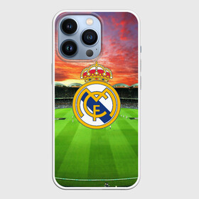 Чехол для iPhone 13 Pro с принтом FC Real Madrid в Санкт-Петербурге,  |  | Тематика изображения на принте: real madrid | spain | испания | реал