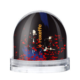 Снежный шар с принтом Roxette в Санкт-Петербурге, Пластик | Изображение внутри шара печатается на глянцевой фотобумаге с двух сторон | listen to your heart | marie fredriksson | roxette | мари фредрикссон | роксет | роксэт