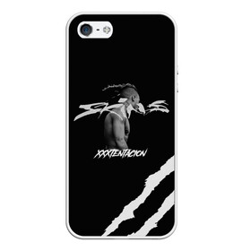 Чехол для iPhone 5/5S матовый с принтом XXXTENTACION SKINS в Санкт-Петербурге, Силикон | Область печати: задняя сторона чехла, без боковых панелей | bad | forever | skins | tentacion | vibes | xtentacion | xxxtentacion | бэд | вайбс | икс | скинс | тентасьён | тентасьон | форевер