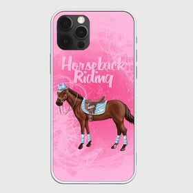 Чехол для iPhone 12 Pro Max с принтом Horseback Rading в Санкт-Петербурге, Силикон |  | Тематика изображения на принте: животные | конный спорт | конь | лошадь | наездник | спорт