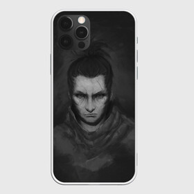 Чехол для iPhone 12 Pro с принтом Sekiro Art в Санкт-Петербурге, силикон | область печати: задняя сторона чехла, без боковых панелей | Тематика изображения на принте: art | die | game | ninja | sekiro | shadows | twice | арт | игра | ниндзя | самураи | самурай | синобу | япония