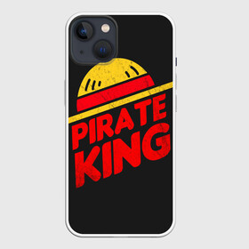Чехол для iPhone 13 с принтом One Piece Pirate King в Санкт-Петербурге,  |  | anime | kaido | luffy | manga | one piece | theory | zoro | большой куш | ван | луффи | манга | манки д | мульт | пираты | пис | рыжий | сёнэн | сериал | шанкс