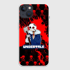 Чехол для iPhone 13 с принтом UNDERTALE. в Санкт-Петербурге,  |  | asriel dreemurr | chara | frisk | sans | undertale | азриэль дримурр | андертейл | андрайн | гастер | меттатон | санс | фриск | чара