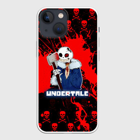 Чехол для iPhone 13 mini с принтом UNDERTALE. в Санкт-Петербурге,  |  | asriel dreemurr | chara | frisk | sans | undertale | азриэль дримурр | андертейл | андрайн | гастер | меттатон | санс | фриск | чара