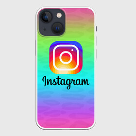 Чехол для iPhone 13 mini с принтом INSTAGRAM 2020 в Санкт-Петербурге,  |  | insta | instagram | instagramm | social | видео | инста | инстаграм | инстаграмм | приложение | социальная сеть | фото