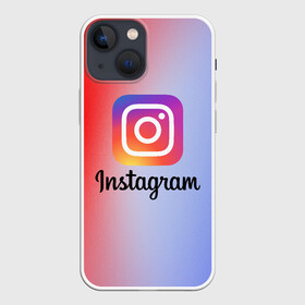 Чехол для iPhone 13 mini с принтом INSTAGRAM в Санкт-Петербурге,  |  | insta | instagram | instagramm | social | видео | инста | инстаграм | инстаграмм | приложение | социальная сеть | фото