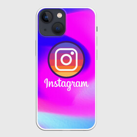 Чехол для iPhone 13 mini с принтом INSTAGRAM в Санкт-Петербурге,  |  | insta | instagram | instagramm | social | видео | инста | инстаграм | инстаграмм | приложение | социальная сеть | фото